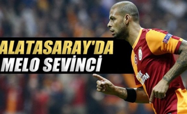 Galatasaray'da Melo sevinci