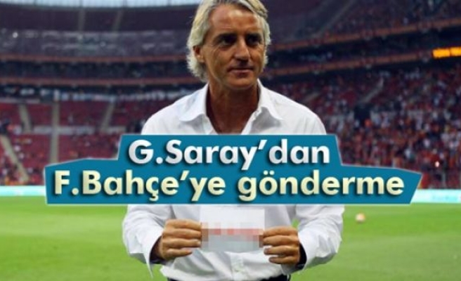 Galatasaray’dan Fenerbahçe’ye 4 yıldızlı gönderme