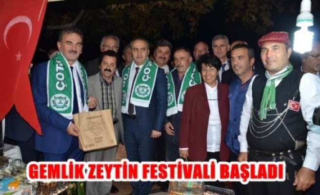 Gemlik Zeytin Festivali başladı