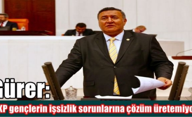 Genç işsizlerin sorunlarının araştırılmasına “AKP hayır” dedi