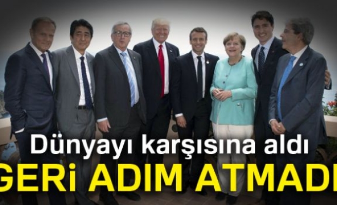 GERİ ADIM ATMADI!
