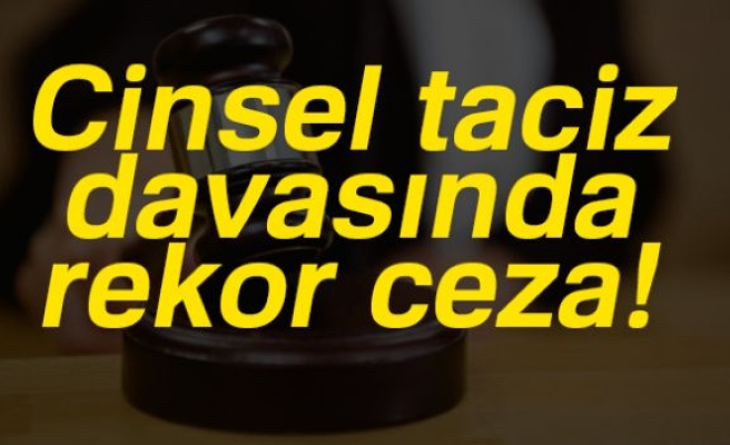 Giresun'daki cinsel taciz davasında rekor ceza