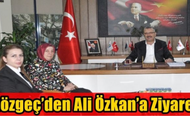 Gözgeç’den Ali Özkan’a Ziyaret