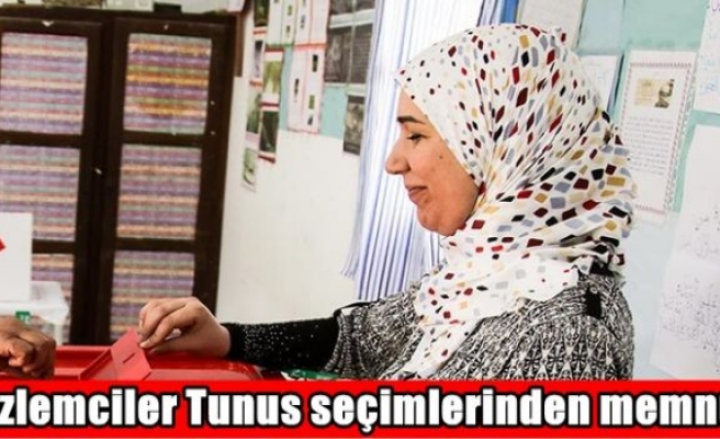 Gözlemciler Tunus seçimlerinden memnun