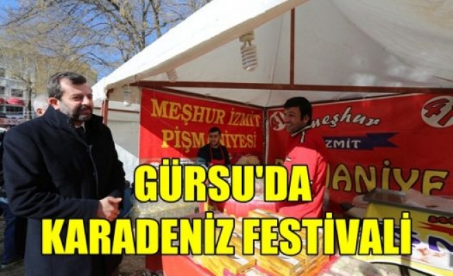  Gürsu’da Karadeniz Festivali