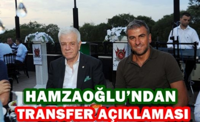 Hamzaoğlu'ndan Transfer açıklaması