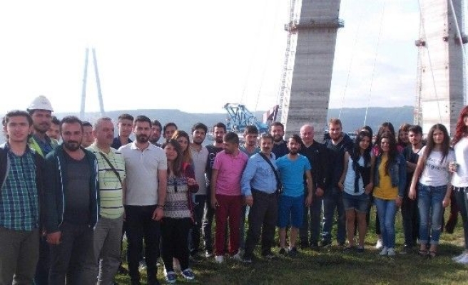 Haritacılardan Yavuz Sultan Selim Köprüsü’ne Teknik Gezi
