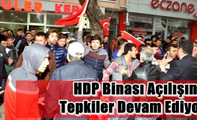 HDP binası açılışına tepkiler devam ediyor