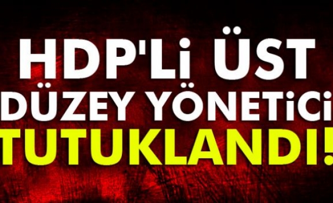 HDP Eş Genel Başkan Yardımcısı ile birlikte 6 kişi tutuklandı