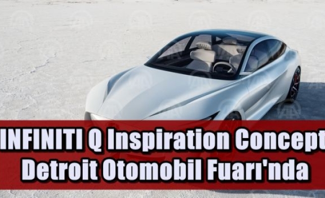 INFINITI Q Inspiration Concept Detroit Otomobil Fuarı'nda 