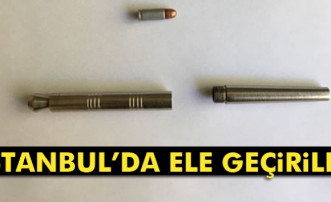İstanbul Bayrampaşa'da Kalem Şeklinde Suikast Silahı Ele Geçirildi