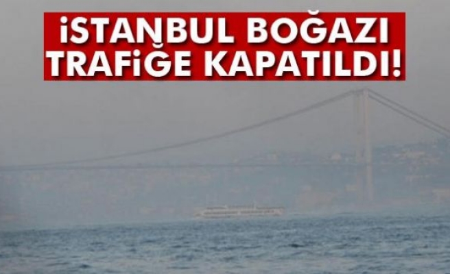 İstanbul Boğazı Trafiğe Kapatıldı