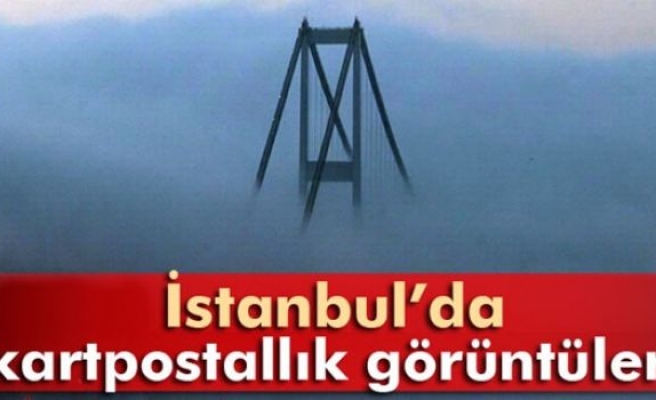 İstanbul Boğazı'nda kartpostallık görüntüler