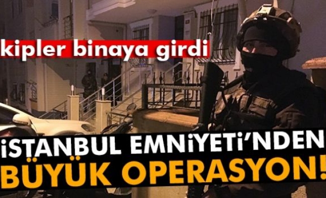 İstanbul polisinden Maltepe’de terör operasyonu