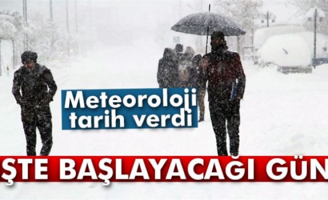 İstanbul'a hafta sonu kar geliyor! 