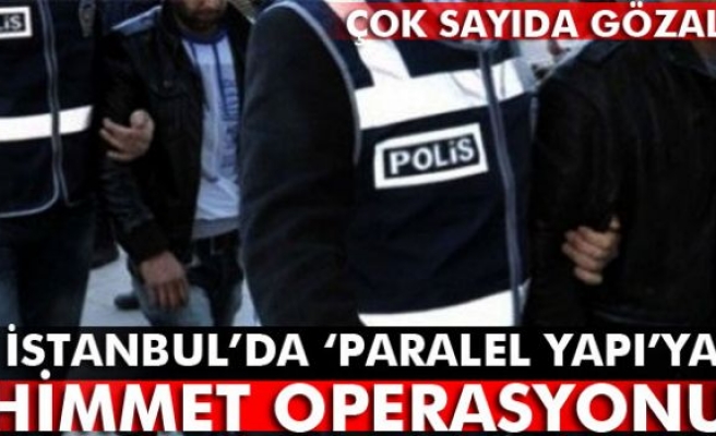 İstanbul’da 'Himmet' operasyonu: 17 gözaltı