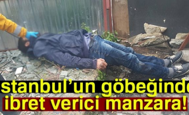 İstanbul’un Göbeğinde İbret Verici Manzara
