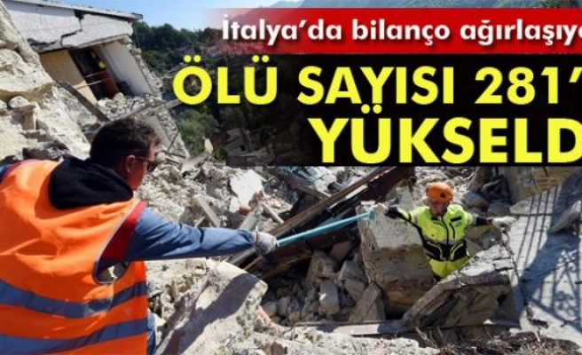 İtalya’da depremin bilanço ağırlaşıyor