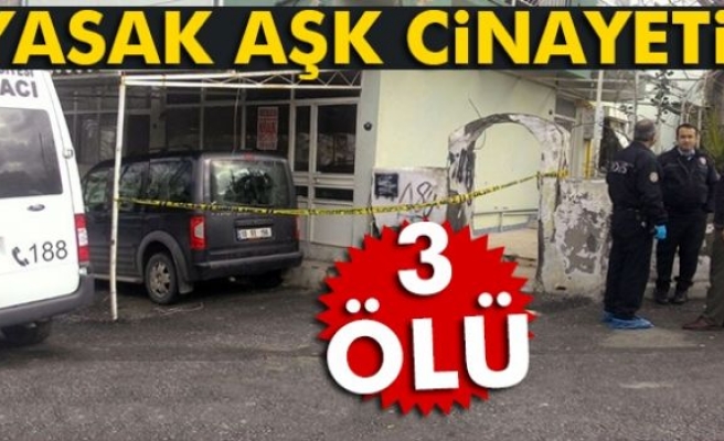 İzmir'de yasak aşk cinayeti: 3 ölü