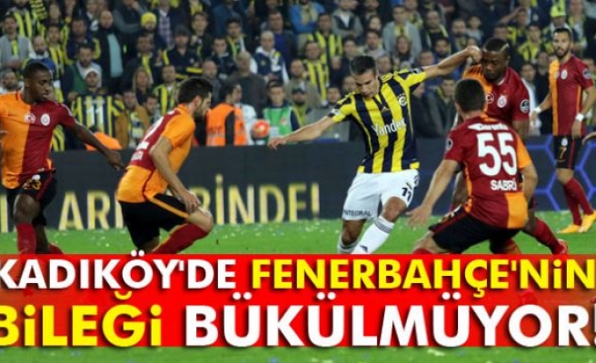 Kadıköy'de Fenerbahçe'nin bileği bükülmüyor