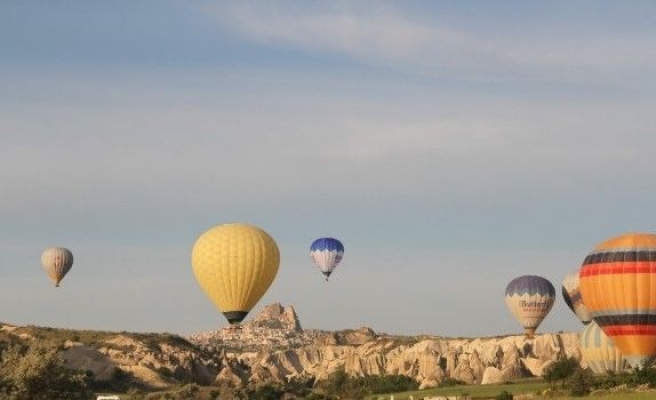 Kapadokya’da balon uçuşları iptal edildi