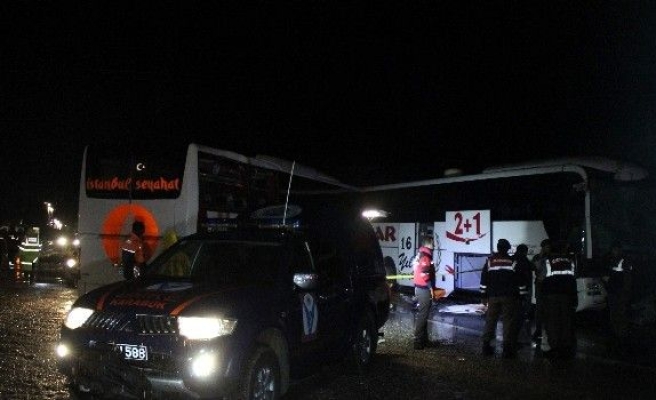 Karabük’te yolcu otobüsleri çarpıştı: 68 yaralı