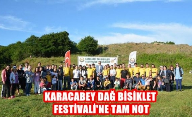 ‘Karacabey Dağ Bisiklet Festivali'ne Tam Not