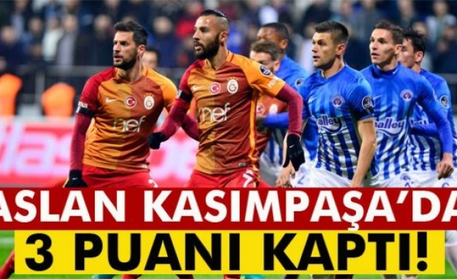 Kasımpaşa Galatasaray maçı golleri ve geniş özeti (Kasımpaşa Galatasaray maçı kaç kaç?)
