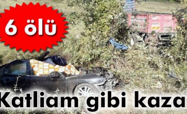 Kastamonu'da katliam gibi kaza: 6 ölü