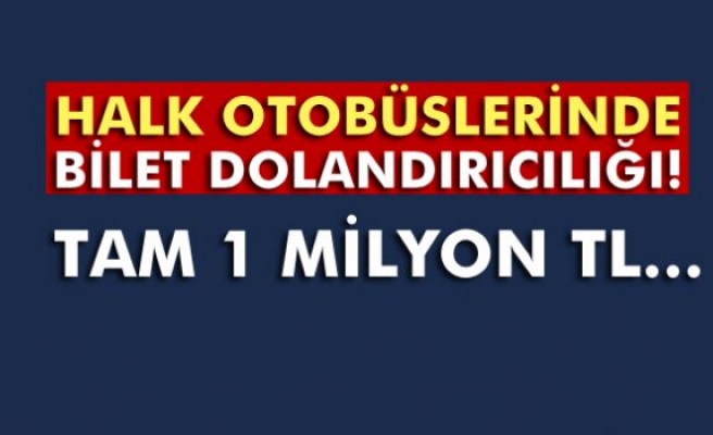 Kayseri’deki bilet dolandırıcılığı operasyonu