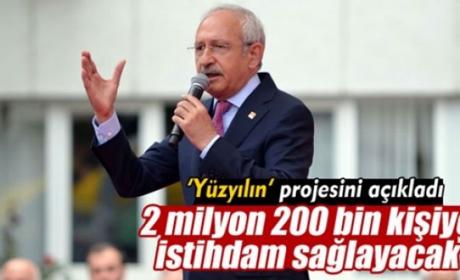 Kılıçdaroğlu, CHP’nin yeni vizyon projesini tanıttı