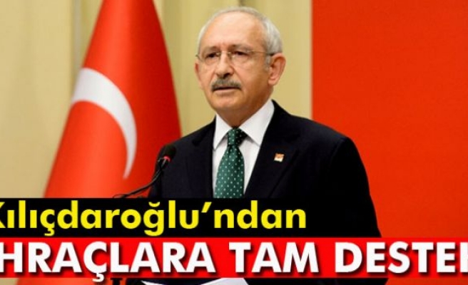 Kılıçdaroğlu, ihraçlara destek verdi