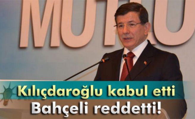 Kılıçdaroğlu kabul etti, Bahçeli reddetti!