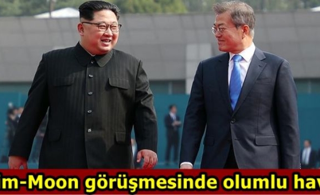 Kim-Moon görüşmesinde olumlu hava