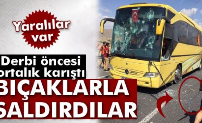 Konya'da Galatasaraylı 4 taraftar bıçaklandı