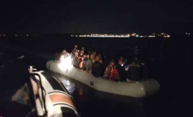 Kuşadası Körfezi’nde kaçak göçmen operasyonu