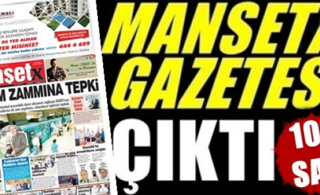 Manşetx Gazetesinin 101. Sayısı Çıktı