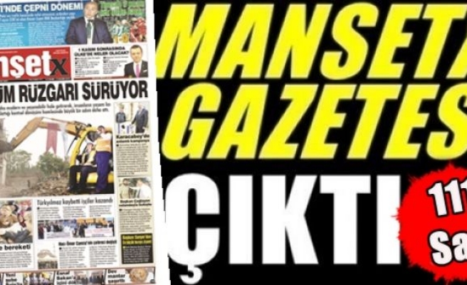 Manşetx Gazetesinin 111. Sayısı Çıktı