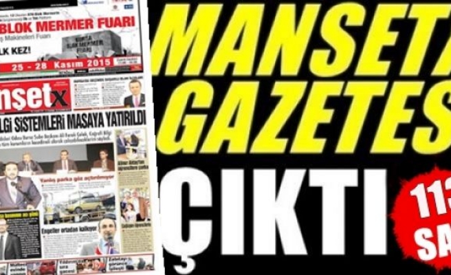 Manşetx Gazetesinin 113. Sayısı Çıktı