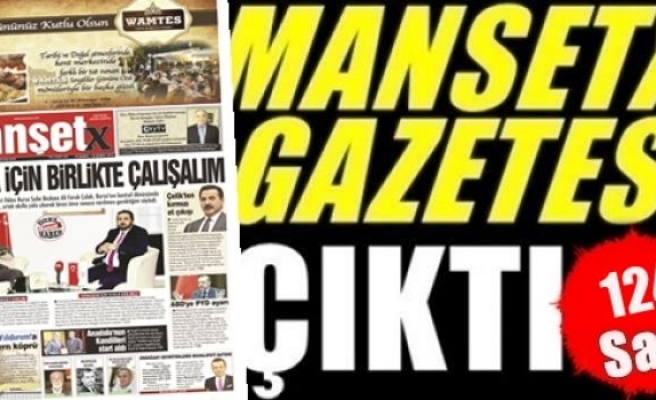 Manşetx Gazetesinin 124. Sayısı Çıktı