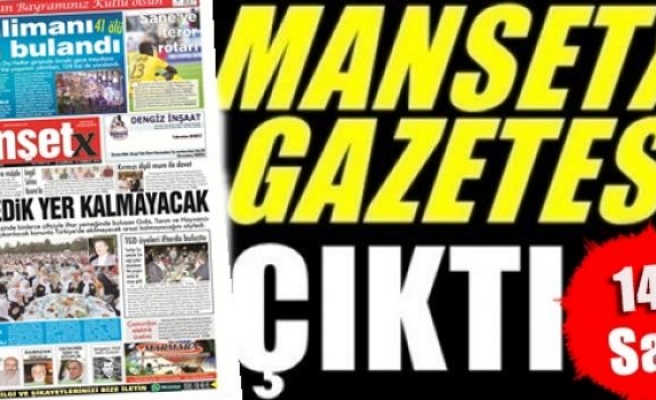 Manşetx Gazetesinin 141. Sayısı Çıktı