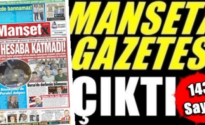 Manşetx Gazetesinin 143. Sayısı Çıktı