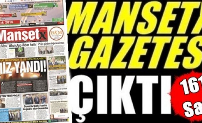 Manşetx Gazetesinin 161. Sayısı Çıktı