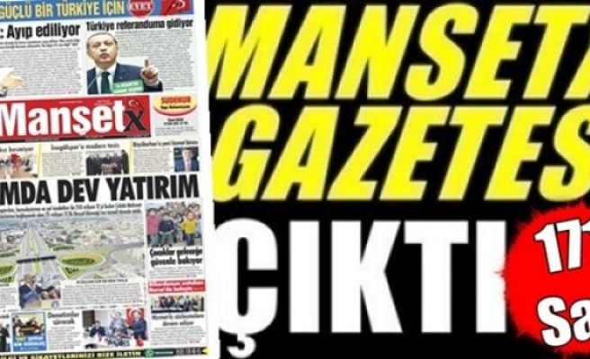 Manşetx Gazetesinin 171. Sayısı Çıktı