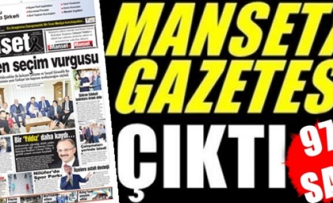 Manşetx Gazetesinin 97. Sayısı Çıktı