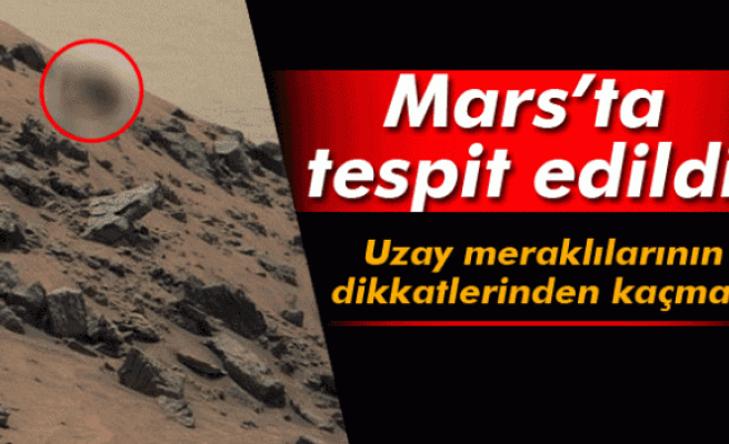 Mars’ta tespit edildi