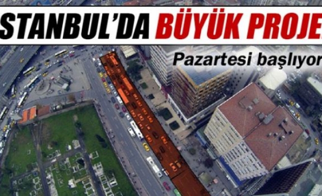 Mecidiyeköy-Mahmutbey metro hattı çalışması başlıyor!
