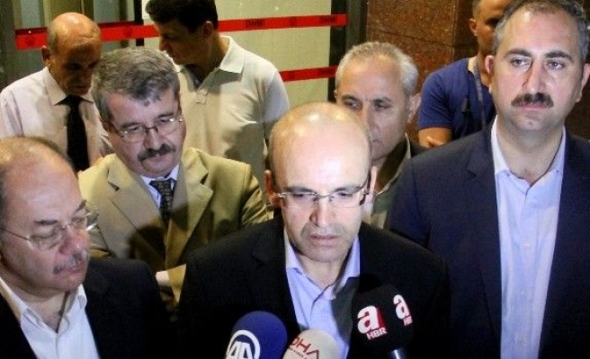 Mehmet Şimşek ve Recep Akdağ terör saldırısının yaşandığı Gaziantep’te