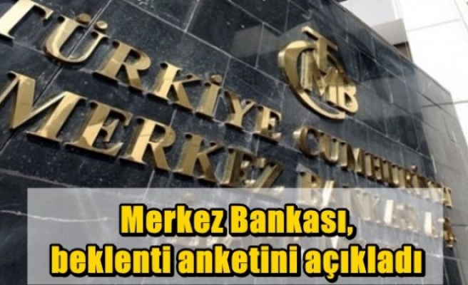 Merkez Bankası, beklenti anketini açıkladı