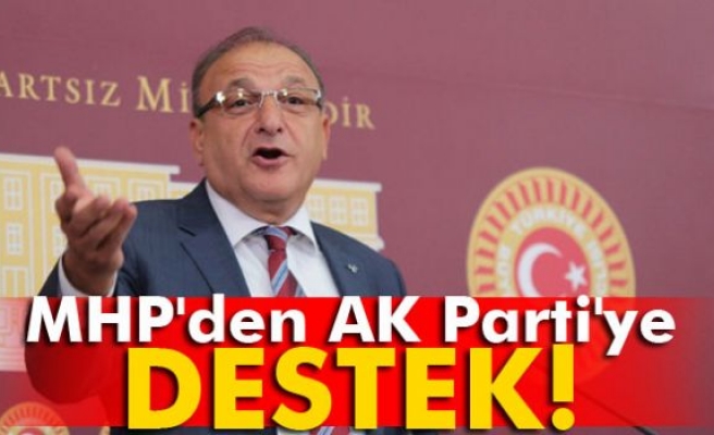 MHP'den AK Parti'ye destek